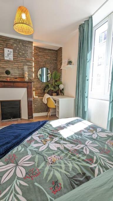 Cosy Queen -3Ch- Centre Ville & Parking Privee - Wifi Haut Debit Pau Exterior foto